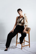 Bijoux Indiscrets Maze Halter Bra Harness