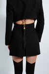 Something Wicked Nina Leather Ponytail Tassel