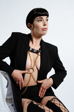 Something Wicked Nina Harness Belt with Chain