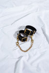 Something Wicked One Inch Leather Handcuffs